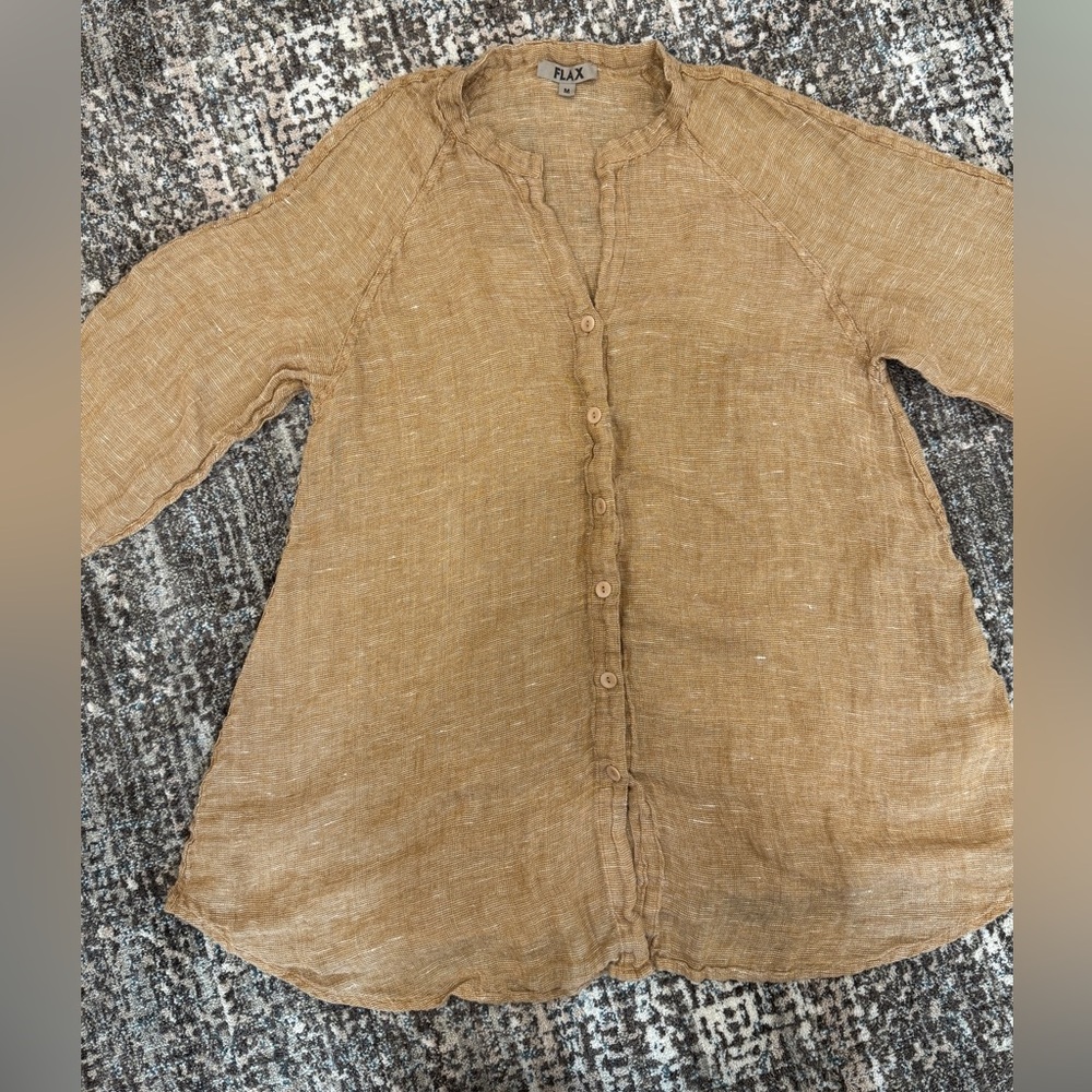 Flax 100% linen dress
